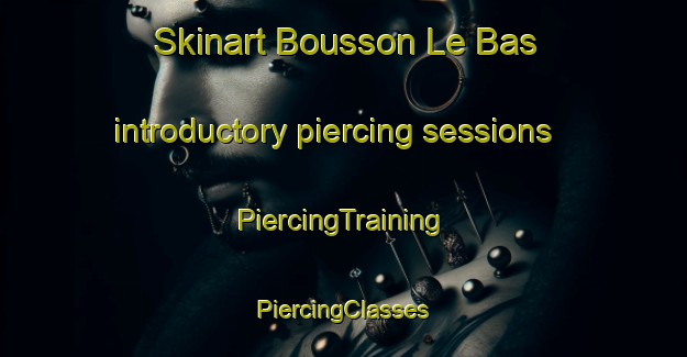 Skinart Bousson Le Bas introductory piercing sessions | #PiercingTraining #PiercingClasses #SkinartTraining-France