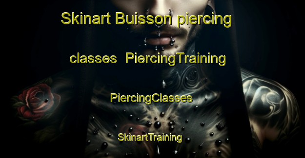 Skinart Buisson piercing classes | #PiercingTraining #PiercingClasses #SkinartTraining-France