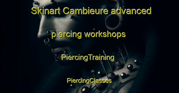 Skinart Cambieure advanced piercing workshops | #PiercingTraining #PiercingClasses #SkinartTraining-France