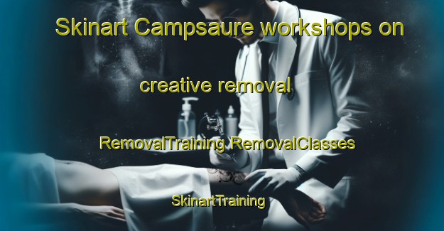 Skinart Campsaure workshops on creative removal | #RemovalTraining #RemovalClasses #SkinartTraining-France