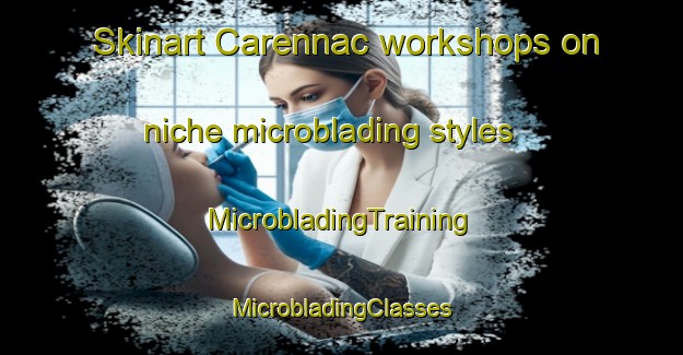 Skinart Carennac workshops on niche microblading styles | #MicrobladingTraining #MicrobladingClasses #SkinartTraining-France