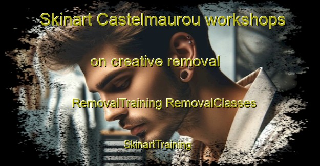 Skinart Castelmaurou workshops on creative removal | #RemovalTraining #RemovalClasses #SkinartTraining-France