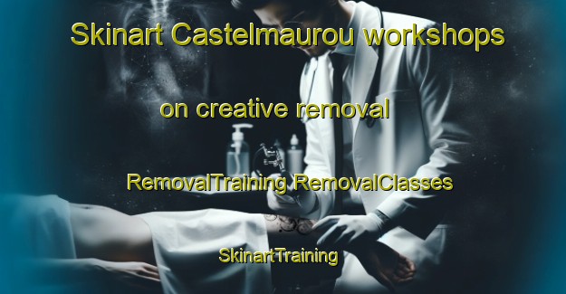 Skinart Castelmaurou workshops on creative removal | #RemovalTraining #RemovalClasses #SkinartTraining-France