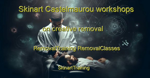 Skinart Castelmaurou workshops on creative removal | #RemovalTraining #RemovalClasses #SkinartTraining-France