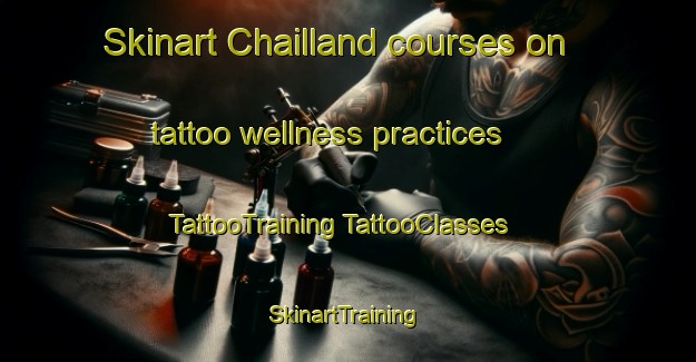 Skinart Chailland courses on tattoo wellness practices | #TattooTraining #TattooClasses #SkinartTraining-France