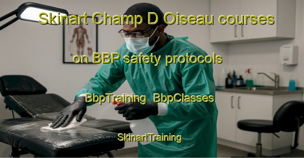 Skinart Champ D Oiseau courses on BBP safety protocols | BbpTraining | BbpClasses | SkinartTraining-France
