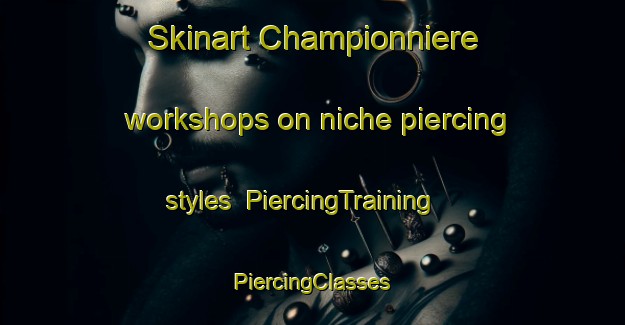 Skinart Championniere workshops on niche piercing styles | #PiercingTraining #PiercingClasses #SkinartTraining-France