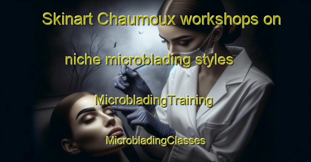 Skinart Chaumoux workshops on niche microblading styles | #MicrobladingTraining #MicrobladingClasses #SkinartTraining-France