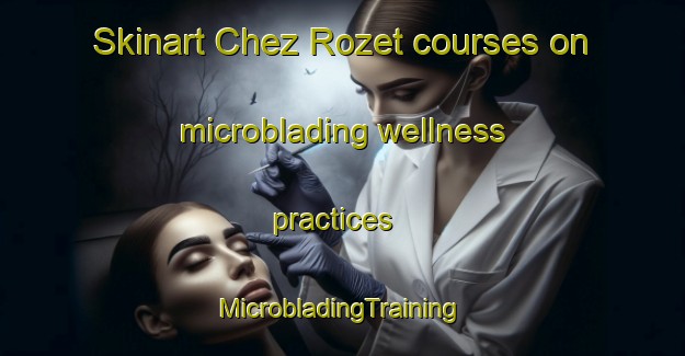 Skinart Chez Rozet courses on microblading wellness practices | #MicrobladingTraining #MicrobladingClasses #SkinartTraining-France