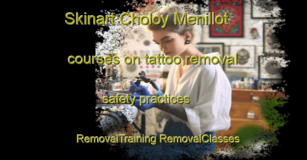 Skinart Choloy Menillot courses on tattoo removal safety practices | #RemovalTraining #RemovalClasses #SkinartTraining-France