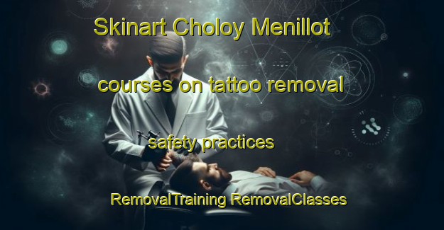 Skinart Choloy Menillot courses on tattoo removal safety practices | #RemovalTraining #RemovalClasses #SkinartTraining-France