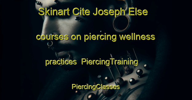 Skinart Cite Joseph Else courses on piercing wellness practices | #PiercingTraining #PiercingClasses #SkinartTraining-France