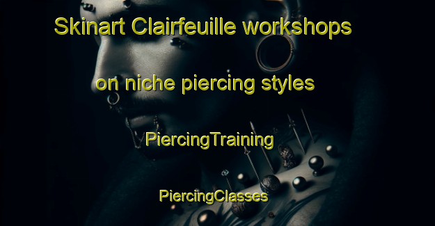 Skinart Clairfeuille workshops on niche piercing styles | PiercingTraining | PiercingClasses | SkinartTraining-France