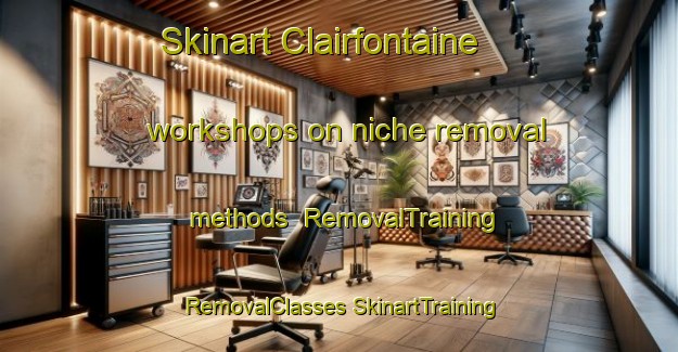 Skinart Clairfontaine workshops on niche removal methods | #RemovalTraining #RemovalClasses #SkinartTraining-France