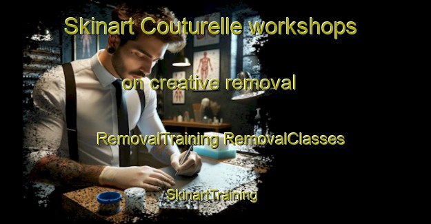 Skinart Couturelle workshops on creative removal | #RemovalTraining #RemovalClasses #SkinartTraining-France