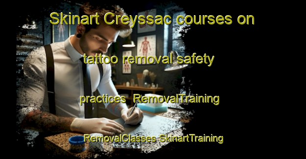 Skinart Creyssac courses on tattoo removal safety practices | #RemovalTraining #RemovalClasses #SkinartTraining-France