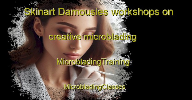 Skinart Damousies workshops on creative microblading | MicrobladingTraining | MicrobladingClasses | SkinartTraining-France