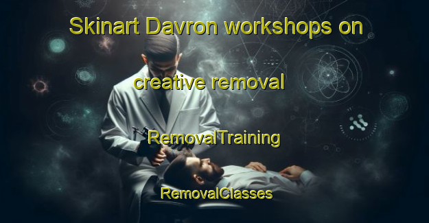 Skinart Davron workshops on creative removal | RemovalTraining | RemovalClasses | SkinartTraining-France