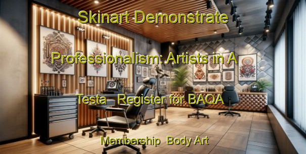 Skinart Demonstrate Professionalism: Artists in A Testa - Register for BAQA Membership | Body Art Qualification Authority | BAQA-France