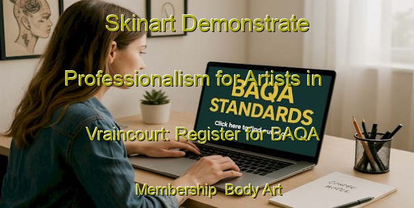 Skinart Demonstrate Professionalism for Artists in Vraincourt: Register for BAQA Membership | Body Art Qualification Authority | BAQA-France