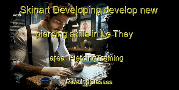 Skinart Developing develop new piercing skills in Le They area | #PiercingTraining #PiercingClasses #SkinartTraining-France