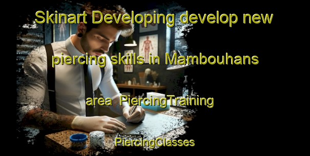 Skinart Developing develop new piercing skills in Mambouhans area | #PiercingTraining #PiercingClasses #SkinartTraining-France