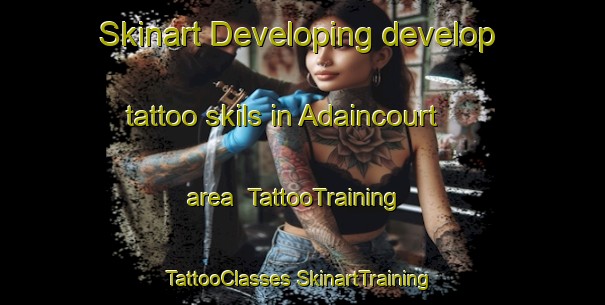 Skinart Developing develop tattoo skils in Adaincourt area | #TattooTraining #TattooClasses #SkinartTraining-France