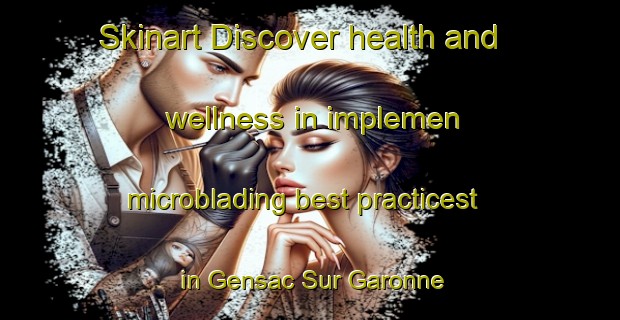 Skinart Discover health and wellness in implemen microblading best practicest in Gensac Sur Garonne | MicrobladingTraining | MicrobladingClasses | SkinartTraining-France