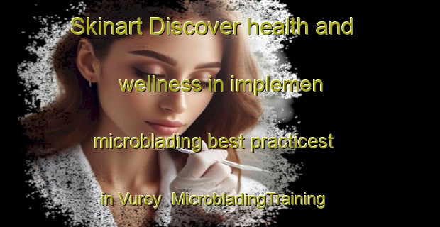 Skinart Discover health and wellness in implemen microblading best practicest in Vurey | MicrobladingTraining | MicrobladingClasses | SkinartTraining-France