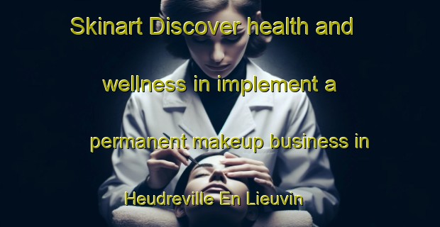 Skinart Discover health and wellness in implement a permanent makeup business in Heudreville En Lieuvin | PermanentmakeupTraining | PermanentmakeupClasses | SkinartTraining-France