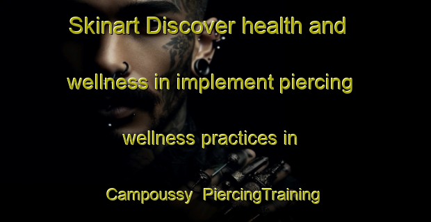 Skinart Discover health and wellness in implement piercing wellness practices in Campoussy | PiercingTraining | PiercingClasses | SkinartTraining-France