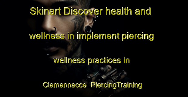 Skinart Discover health and wellness in implement piercing wellness practices in Ciamannacce | PiercingTraining | PiercingClasses | SkinartTraining-France