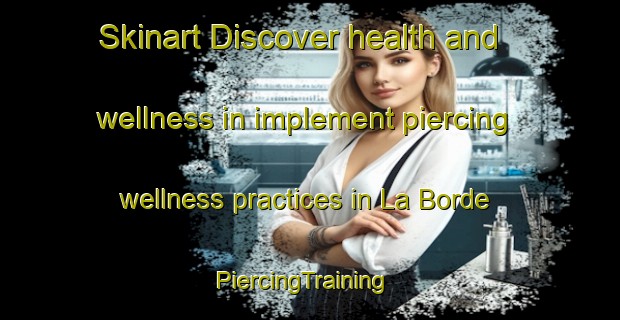 Skinart Discover health and wellness in implement piercing wellness practices in La Borde | PiercingTraining | PiercingClasses | SkinartTraining-France