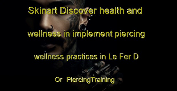 Skinart Discover health and wellness in implement piercing wellness practices in Le Fer D Or | PiercingTraining | PiercingClasses | SkinartTraining-France