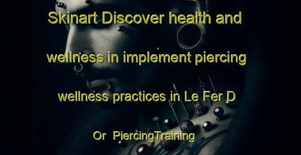 Skinart Discover health and wellness in implement piercing wellness practices in Le Fer D Or | PiercingTraining | PiercingClasses | SkinartTraining-France