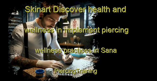 Skinart Discover health and wellness in implement piercing wellness practices in Sana | PiercingTraining | PiercingClasses | SkinartTraining-France