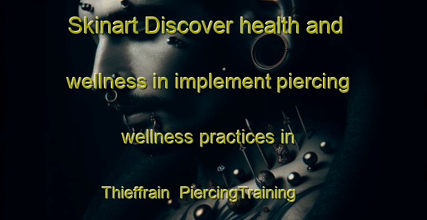 Skinart Discover health and wellness in implement piercing wellness practices in Thieffrain | PiercingTraining | PiercingClasses | SkinartTraining-France