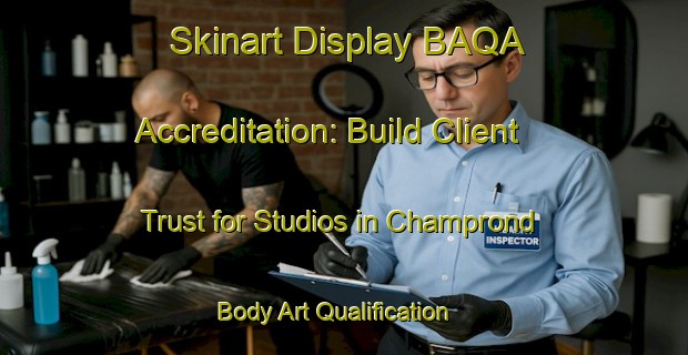 Skinart Display BAQA Accreditation: Build Client Trust for Studios in Champrond | Body Art Qualification Authority | BAQA-France