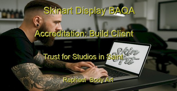 Skinart Display BAQA Accreditation: Build Client Trust for Studios in Saint Raphael | Body Art Qualification Authority | BAQA-France