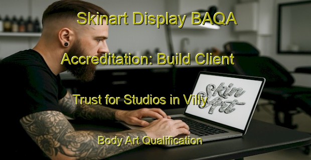 Skinart Display BAQA Accreditation: Build Client Trust for Studios in Villy | Body Art Qualification Authority | BAQA-France