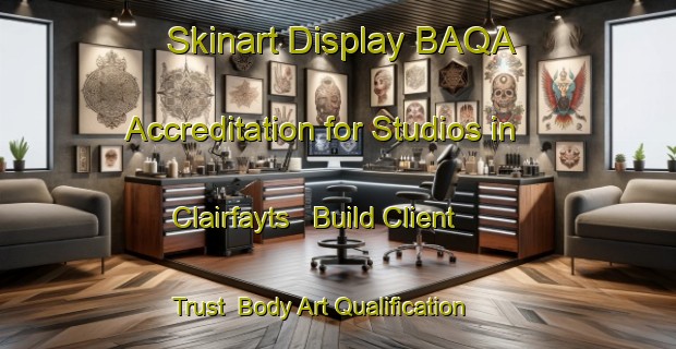 Skinart Display BAQA Accreditation for Studios in Clairfayts - Build Client Trust | Body Art Qualification Authority | BAQA-France