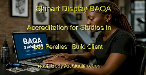 Skinart Display BAQA Accreditation for Studios in Les Perelles - Build Client Trust | Body Art Qualification Authority | BAQA-France