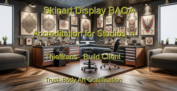 Skinart Display BAQA Accreditation for Studios in Thieffrans - Build Client Trust | Body Art Qualification Authority | BAQA-France