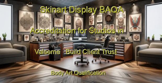 Skinart Display BAQA Accreditation for Studios in Valseme - Build Client Trust | Body Art Qualification Authority | BAQA-France