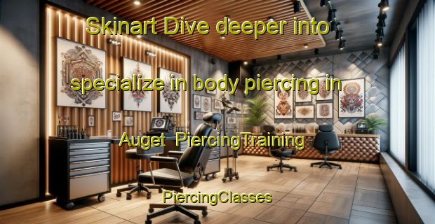 Skinart Dive deeper into specialize in body piercing in Auget | #PiercingTraining #PiercingClasses #SkinartTraining-France