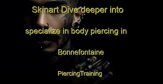 Skinart Dive deeper into specialize in body piercing in Bonnefontaine | #PiercingTraining #PiercingClasses #SkinartTraining-France