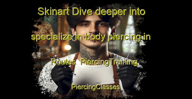 Skinart Dive deeper into specialize in body piercing in Routes | #PiercingTraining #PiercingClasses #SkinartTraining-France