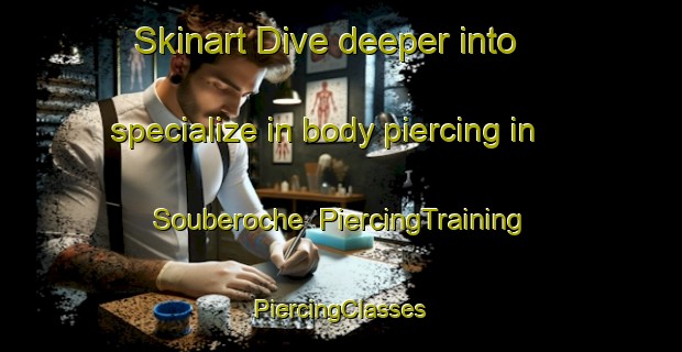 Skinart Dive deeper into specialize in body piercing in Souberoche | #PiercingTraining #PiercingClasses #SkinartTraining-France