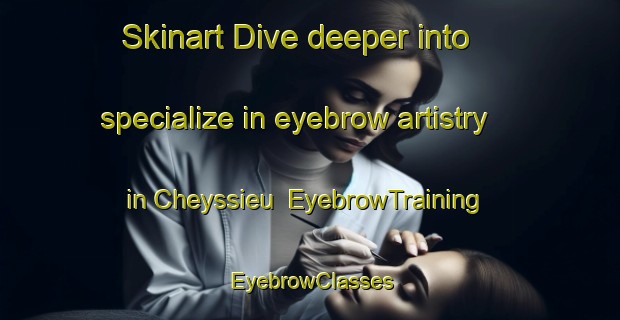 Skinart Dive deeper into specialize in eyebrow artistry in Cheyssieu | EyebrowTraining | EyebrowClasses | SkinartTraining-France