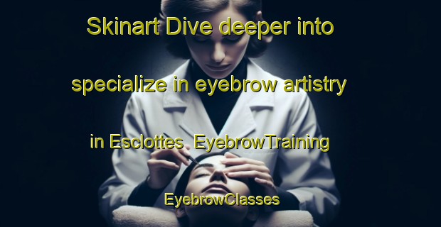 Skinart Dive deeper into specialize in eyebrow artistry in Esclottes | EyebrowTraining | EyebrowClasses | SkinartTraining-France